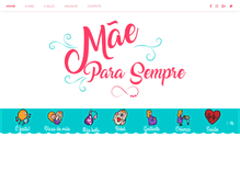 Tablet Screenshot of maeparasempre.com